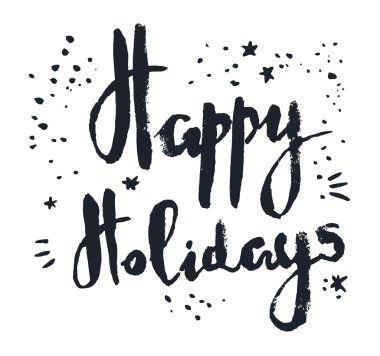 İyi Bayramlar. Pozitif tebrik ifade.