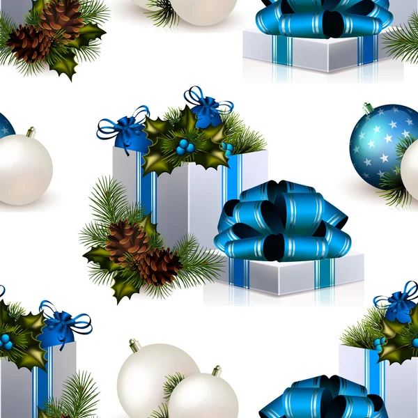 Christmas seamless pattern — Stock Photo, Image