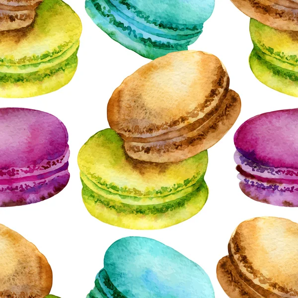 Macarons — Stockvector