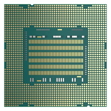 Yarı iletken üretimi için 3d çip seti