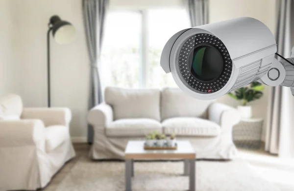 Renderelés Biztonsági Kamera Vagy Videokamera Otthon — Stock Fotó