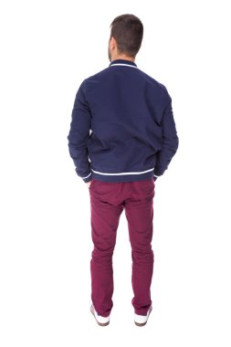 Casual adam ceplerini ellerde