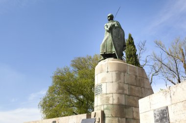 Afonso Henriques heykel, ilk Portekiz kralı