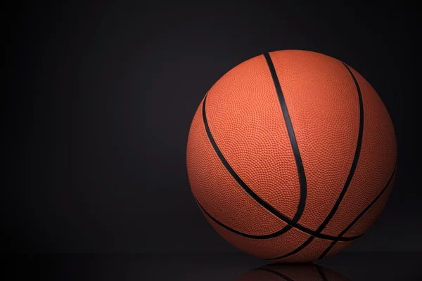 Basketbal bal geïsoleerd — Stockfoto