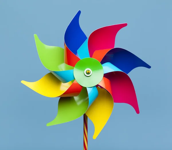 Pinwheel colorido isolado — Fotografia de Stock