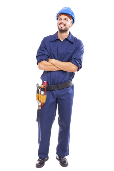 Young worker with arms crossed — Stock Photo, Image