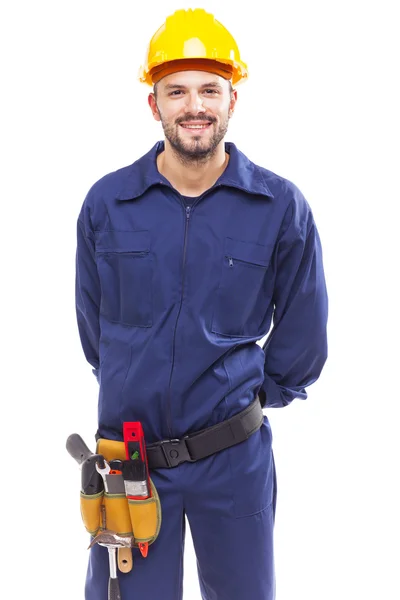 Contractor with arms crossed — Stock Photo, Image