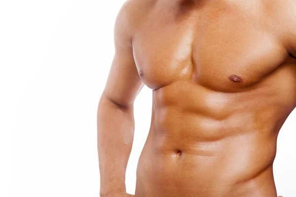 Fit young man with beautiful torso — Stock Photo, Image