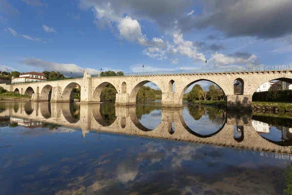 Bridge of Ponte da Barca, Portugal — Stock Photo, Image
