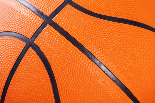 Orange basketball texture — Stock Photo, Image
