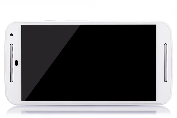 Modern white smartphone — Stock Photo, Image