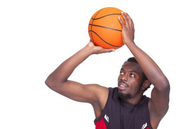 Topu başlatmadan basketbolcu
