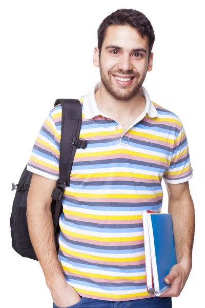 Sonriente estudiante feliz —  Fotos de Stock