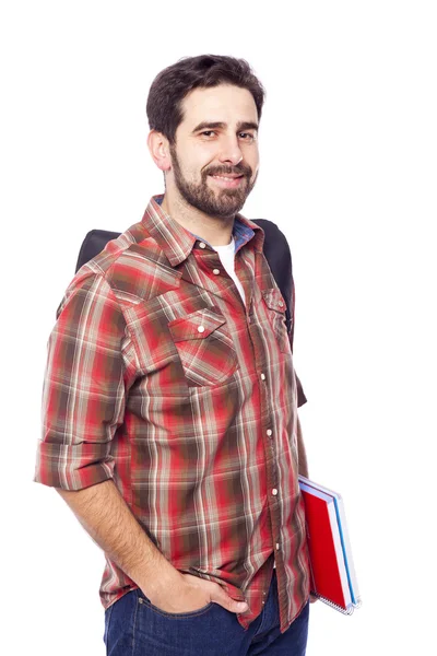 Portrait of a smiling student — Stock Photo, Image