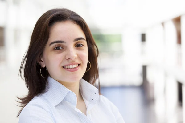 Portrait of a happy smiling business woman — Stock Photo, Image