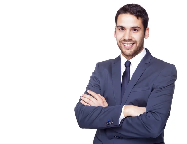 Bonito homem de negócios — Fotografia de Stock