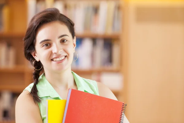 Niedliche Studentin — Stockfoto