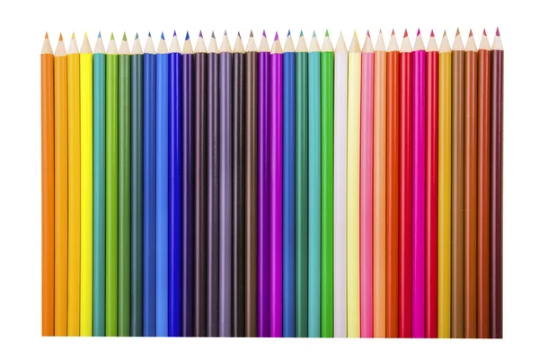 Σύνολο μολύβια χρώματος — Φωτογραφία Αρχείου
