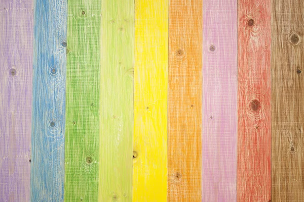 Colored wooden background — Stock Photo, Image