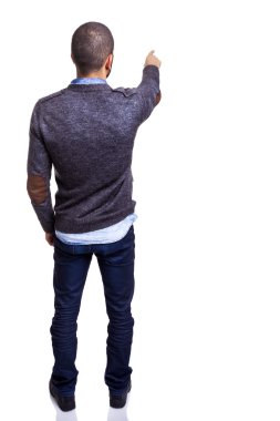 Casual adam boşaltmak için işaret