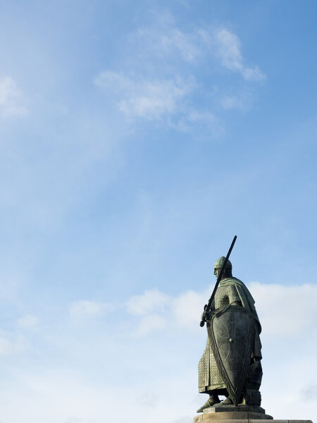 Afonso Henriques statue in Portugal