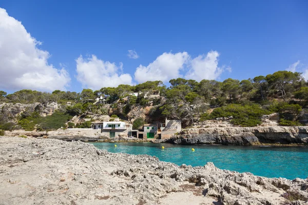 Piękna plaża na wyspie Mallorca — Zdjęcie stockowe