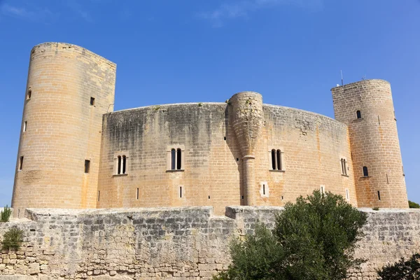 Castelo de Bellver em Palma a ilha de Maiorca — Fotografia de Stock