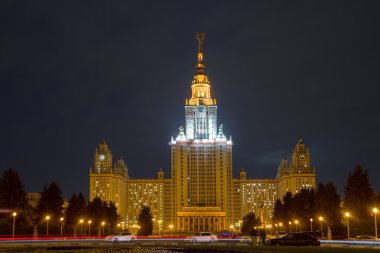 Lomonosov Moskova Devlet Üniversitesi (gece), ana bina, Rus
