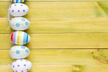 boyalı Paskalya yumurtaları