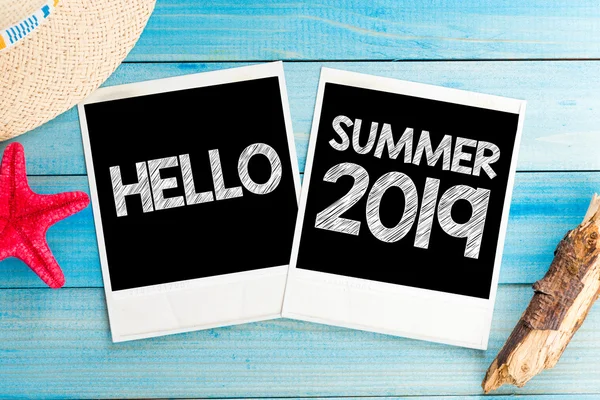 Γεια σας καλοκαίρι 2019 φωτογραφίες — Φωτογραφία Αρχείου
