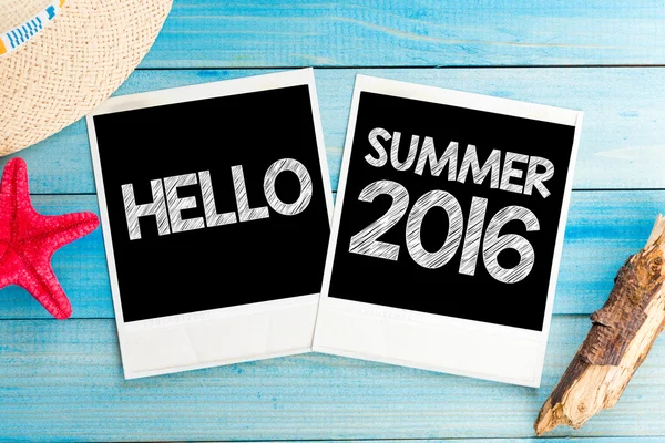 Hallo zomer 2016 foto 's — Stockfoto