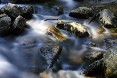 Köpüklü dağ dere 