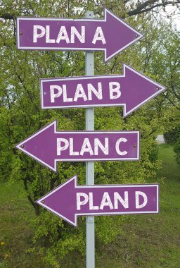 Plan A, Plan B, C, D planı kelime planı