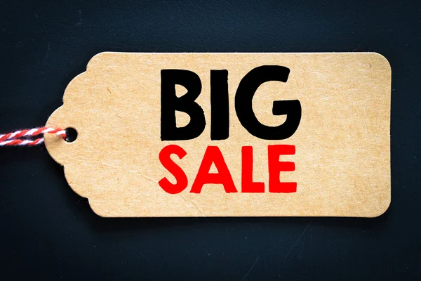 Inscription big sale — Stock Photo, Image