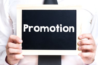 Blackboard promosyon el yazısı ile 