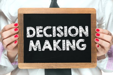 yazı tahtası üzerinde karar verme yazıt 