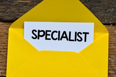 Beyaz bir levha mesaj uzmanı