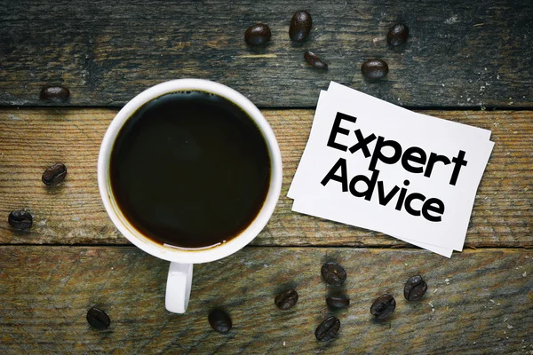 Message expert advice — Stock Photo, Image