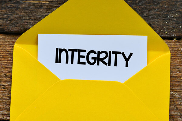 Message integrity on a white sheet