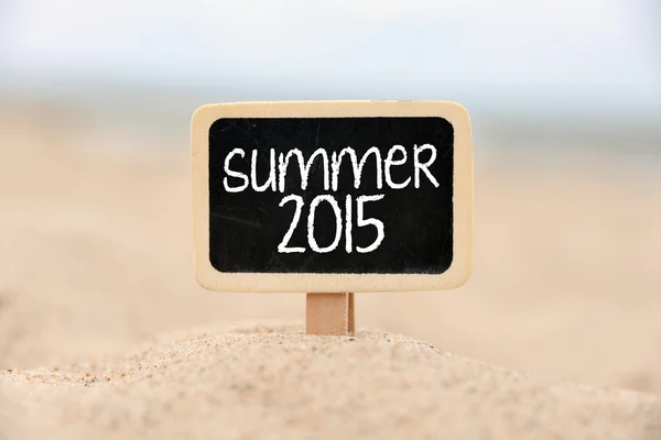 Summer 2015 by hand — Stock Photo, Image