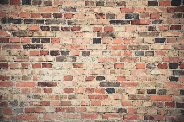 Oude bakstenen muur — Stockfoto