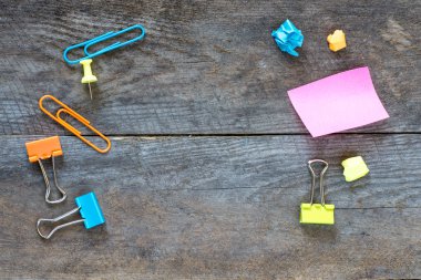 malzeme ahşap arka plan üzerinde çalışmalar