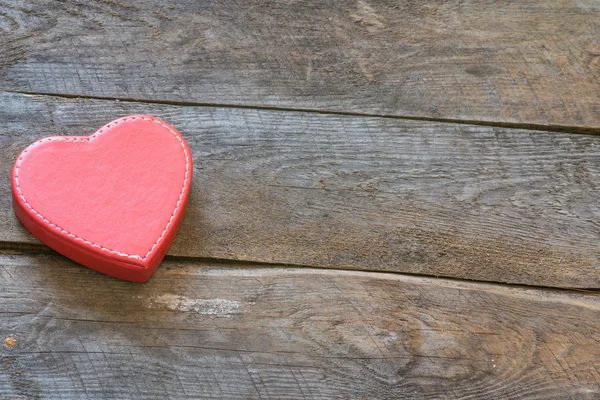 Gift box in a form of heart — Stock Photo, Image