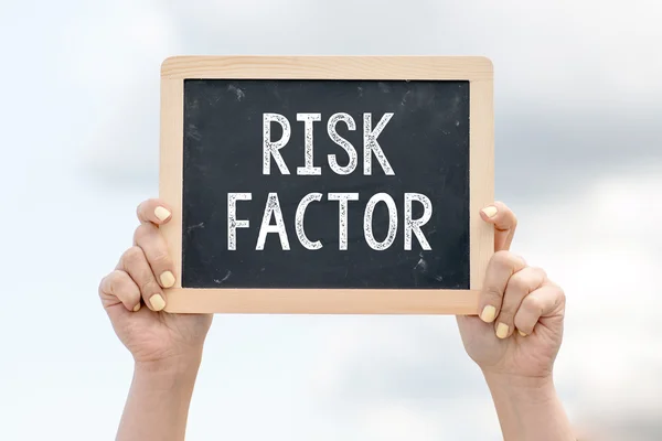 Risk faktörü — Stok fotoğraf