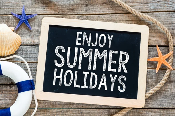 Enjoy summer holidays — Stock Photo, Image