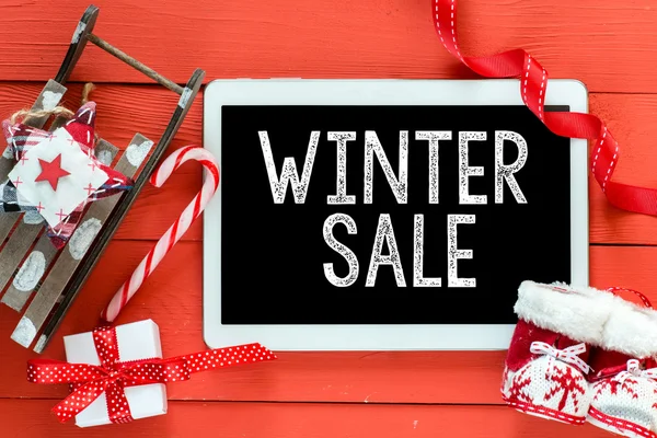 Winter sale — Stock Photo, Image