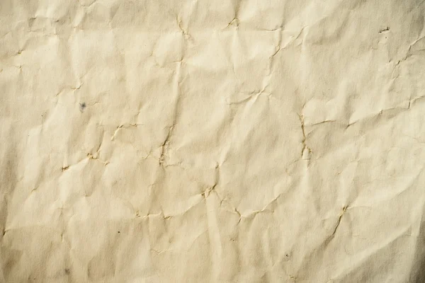 Wrinkled paper texture — Stock Photo, Image