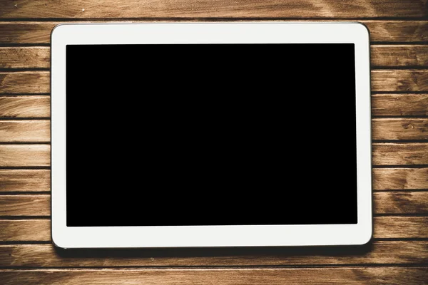 Komputer typu Tablet z pustego ekranu — Zdjęcie stockowe
