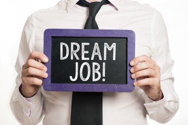 Hayalimdeki iş yazı tahtası üzerinde el yazısı hangi holding adam