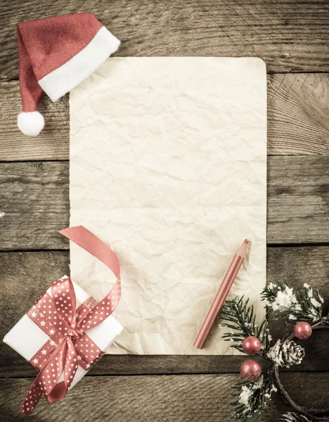 Letter to Santa Claus — Stock Photo, Image